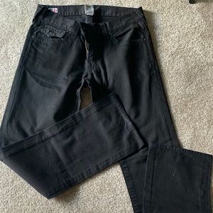 Black true religion jeans size 33